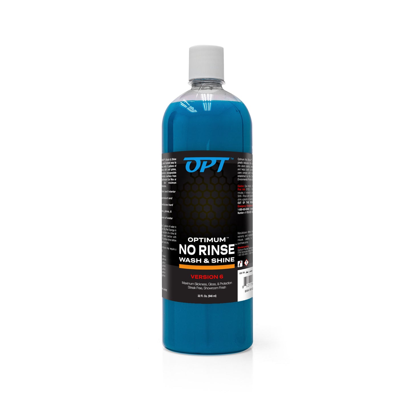 Optimum No Rinse Wash & Shine Version 6 Rinseless Car Wash