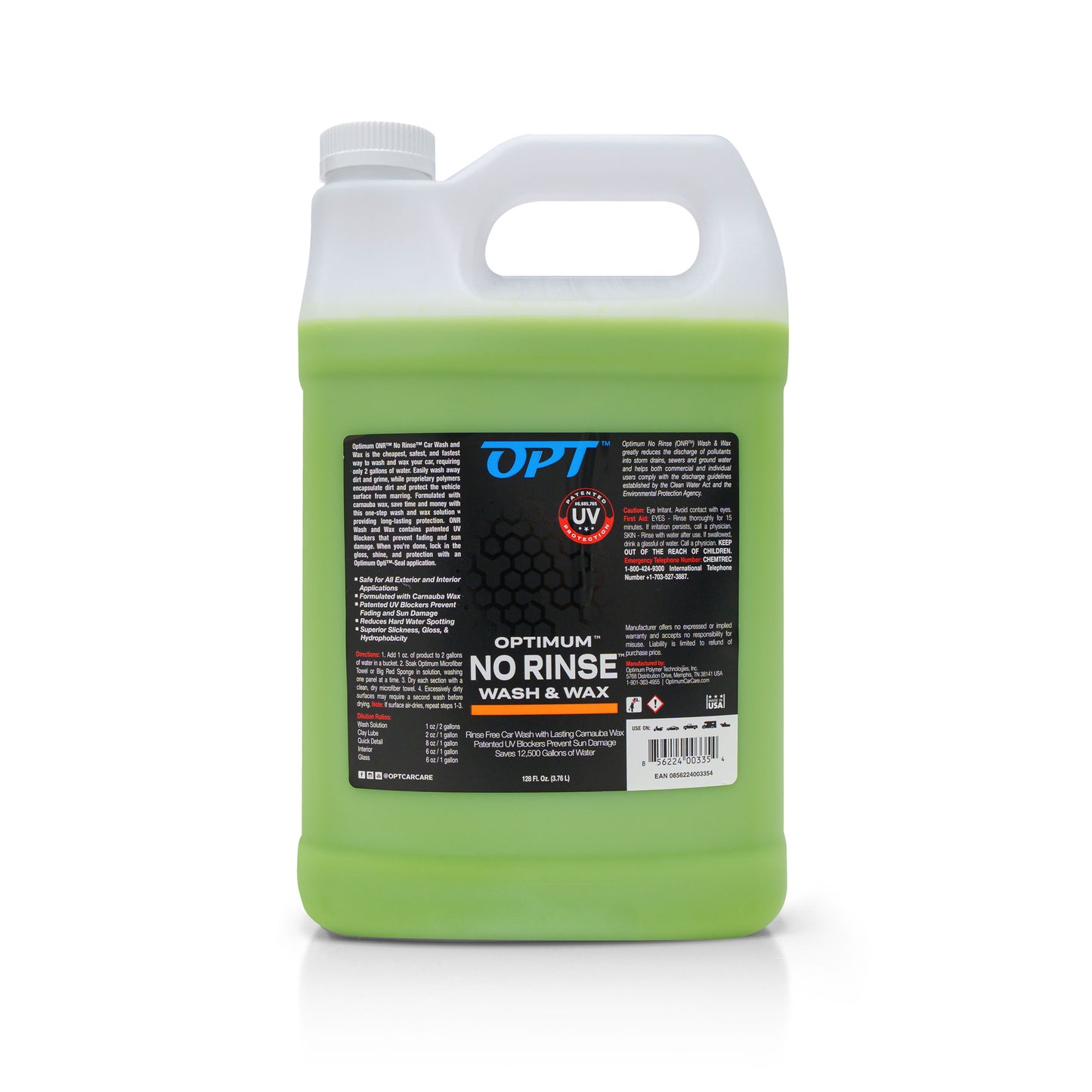 Optimum No Rinse Wash & Wax Rinseless Car Wash