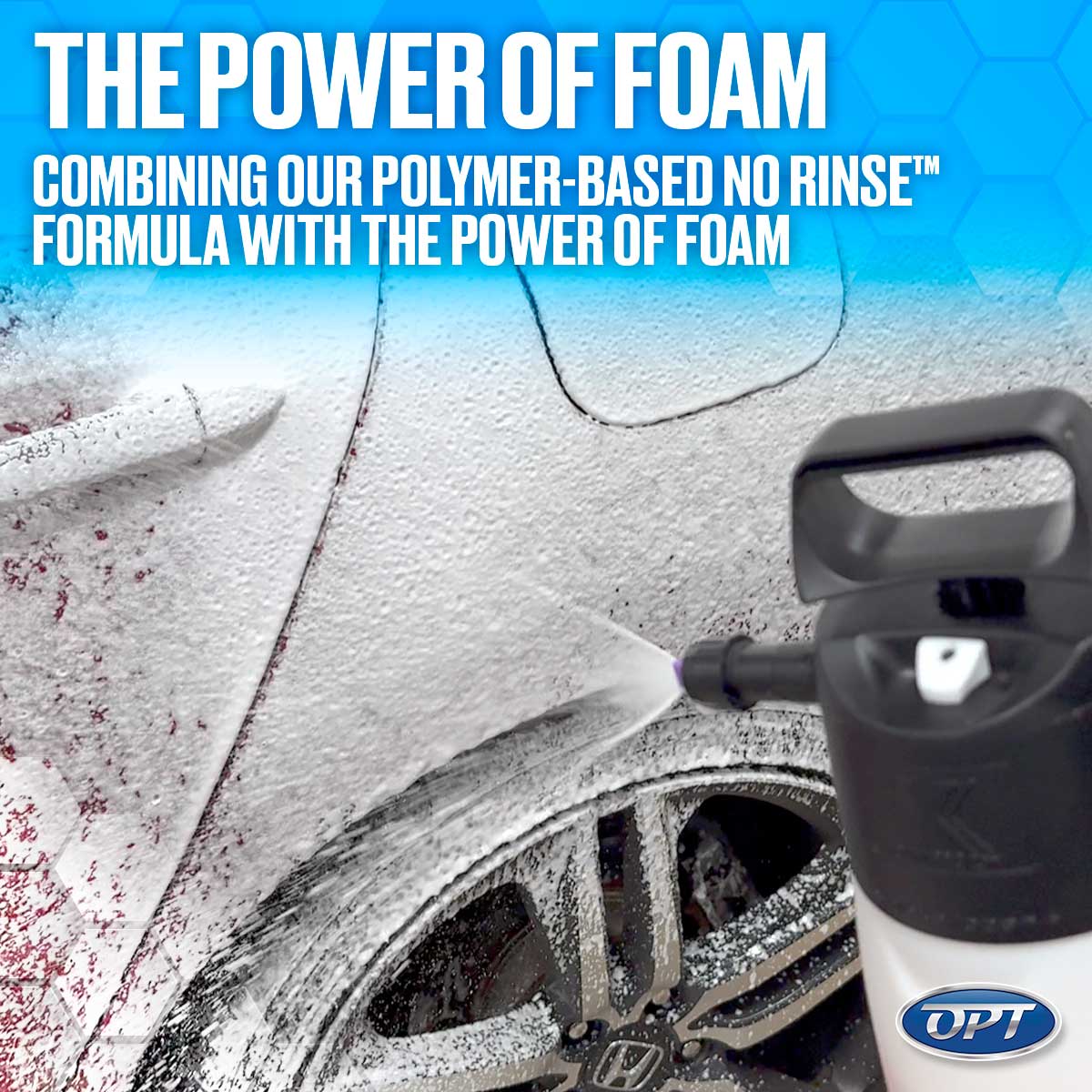 Optimum No Rinse Hyper Foam Rinseless Car Wash