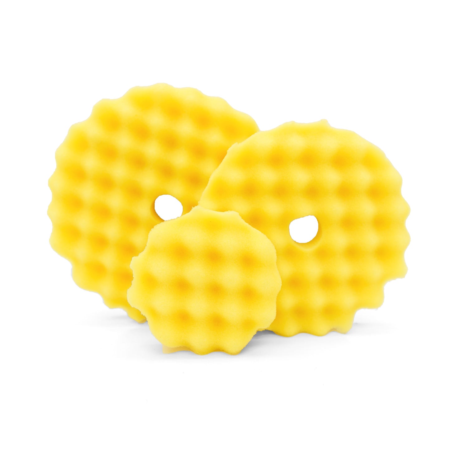 Optimum Yellow Beveled Waffle Foam Pad (Cutting)
