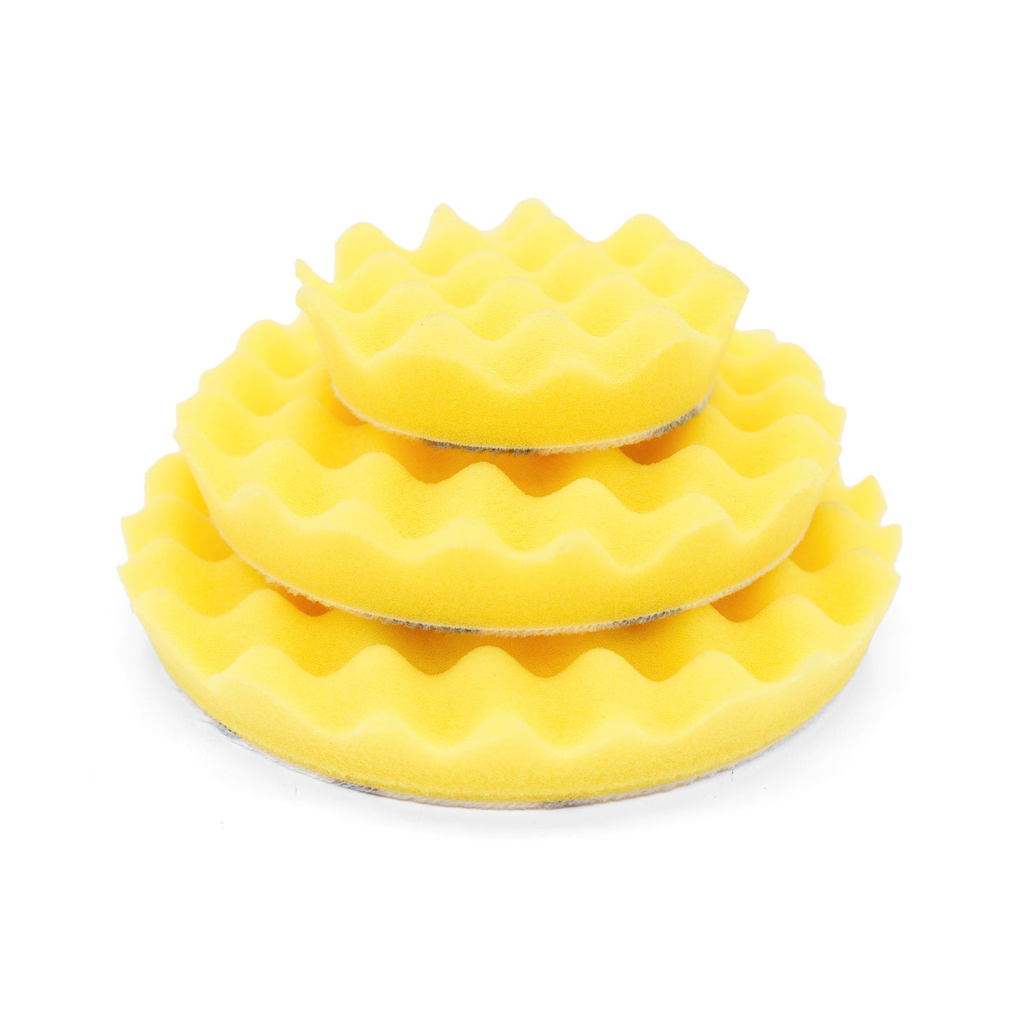 Optimum Yellow Beveled Waffle Foam Pad (Cutting)