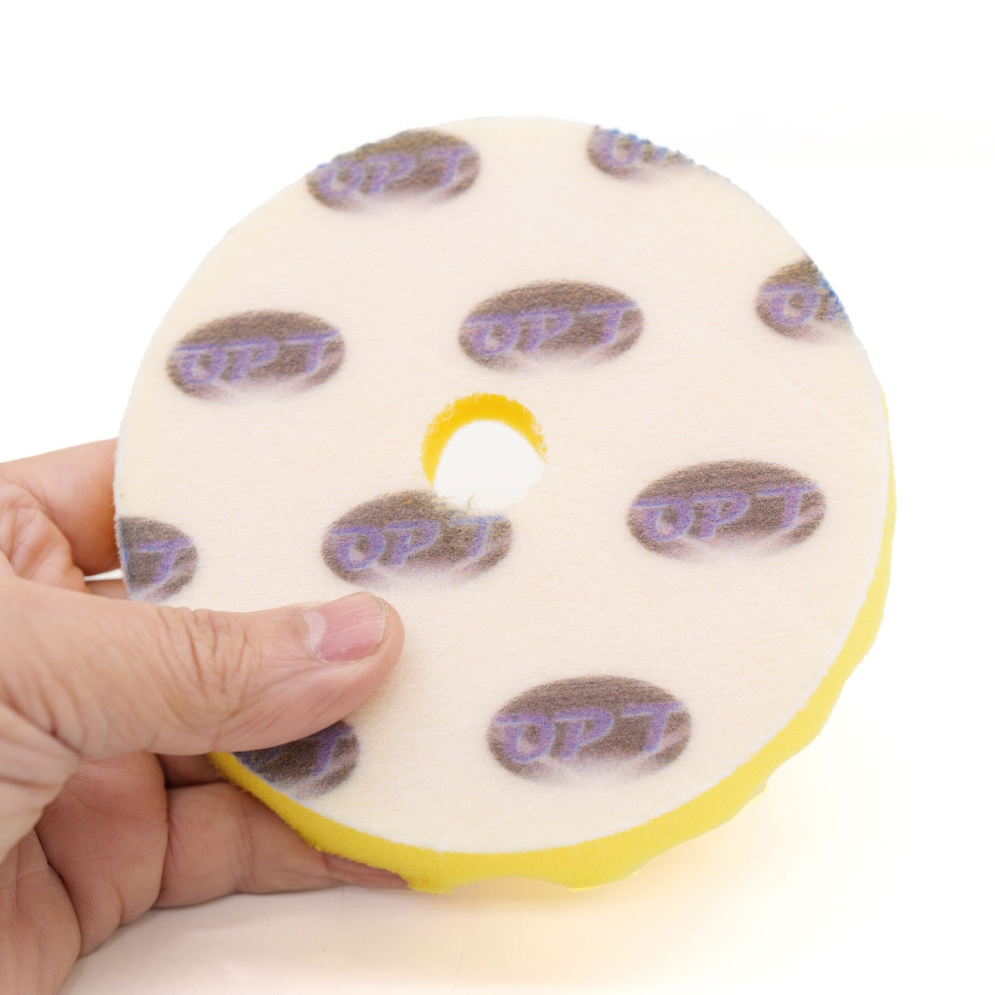 Optimum Yellow Beveled Waffle Foam Pad (Cutting)