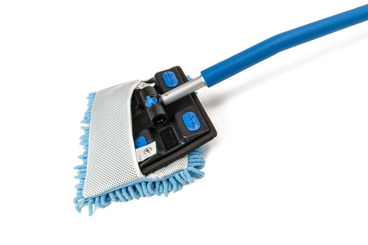 Mitt on a Stick PRO+ Premium Car Wash Mop, Brush, Pole, Mitt
