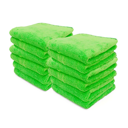 The Ultimate Detailing Towel 16" x 16" Green 12 Pack