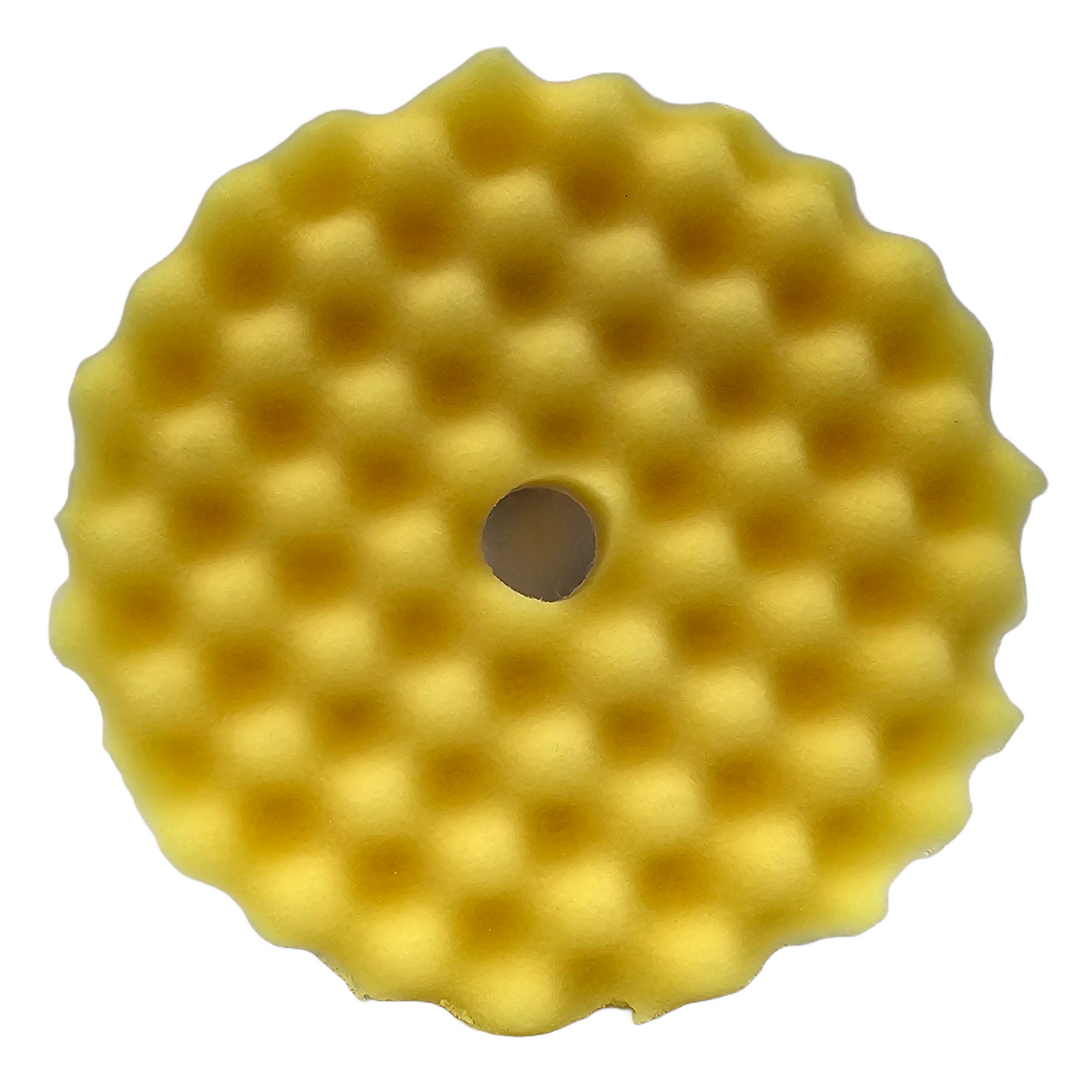 Optimum Yellow Beveled Waffle Foam Pad (Cutting)